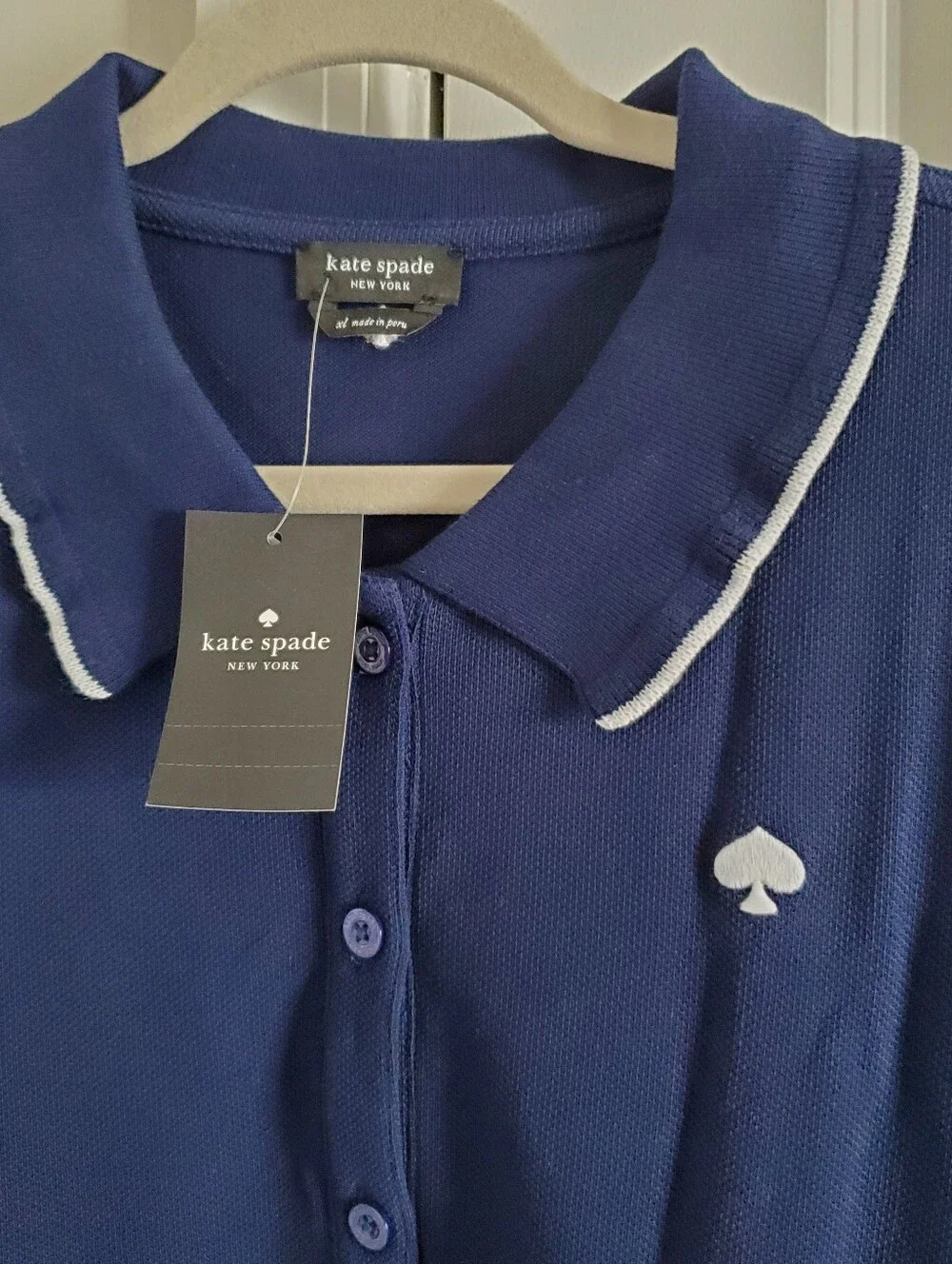 NWT Kate Spade Navy Polo Shirt Dress